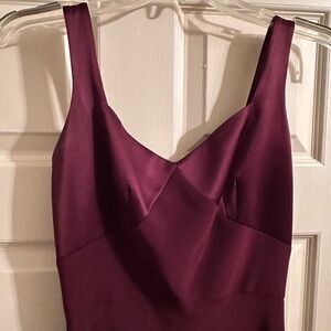 Tahari Deep Burgundy Cocktail holidays Dress size 4